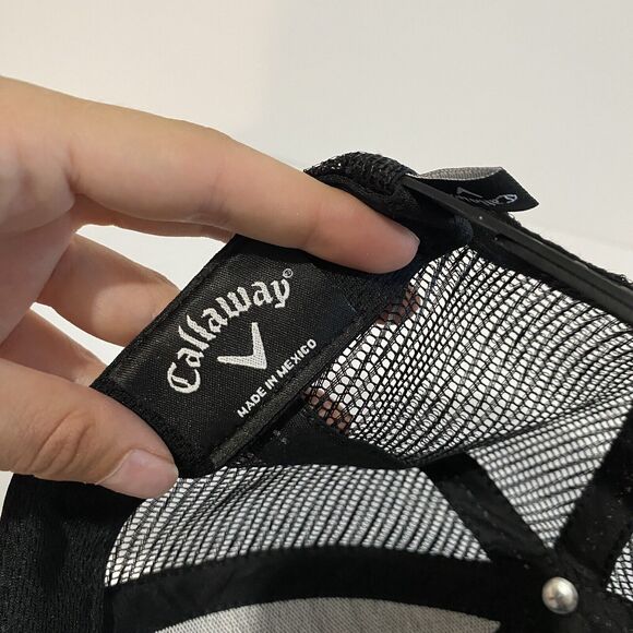 Callaway Baseball Hat Black One Size Trucker SnapBack Kings of Distance Golf - Picture 4 of 5